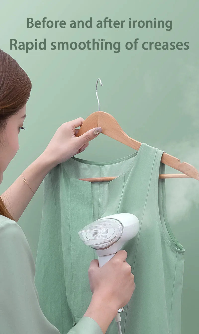 Portable Mini Garment Steamer Steam Iron Handheld Foldable Home Travelling for Clothes Ironing Wet Ironing Machine