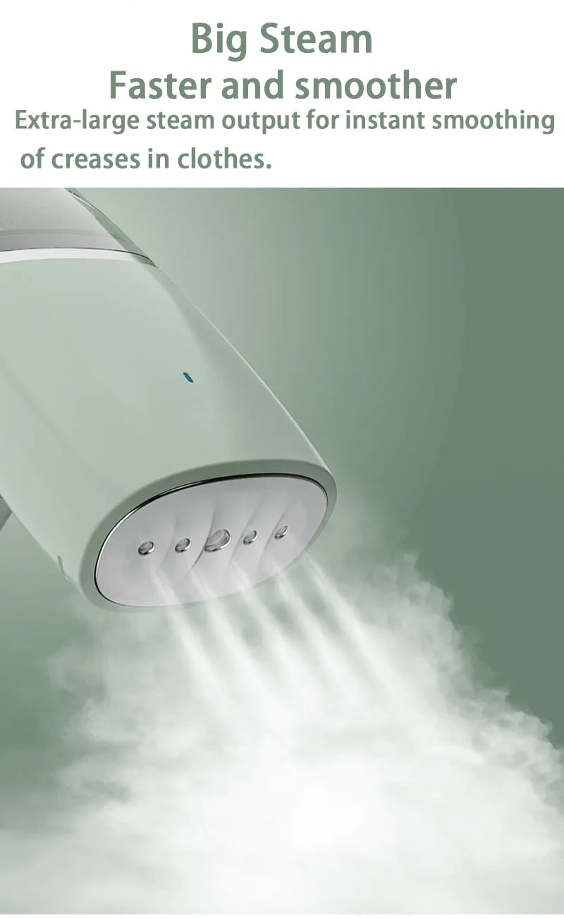 Portable Mini Garment Steamer Steam Iron Handheld Foldable Home Travelling for Clothes Ironing Wet Ironing Machine